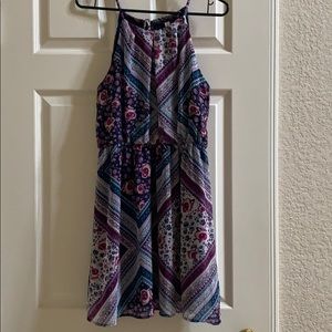 Paisley tank day dress